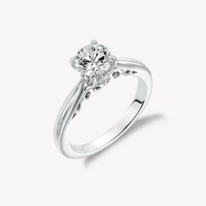 Cushion Halo Setting