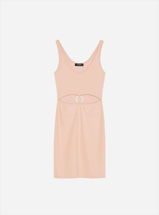 Short dress with ring