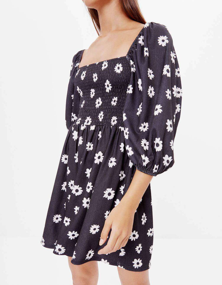 Baby Doll Flower Dress