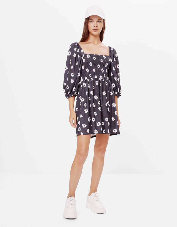 Baby Doll Flower Dress