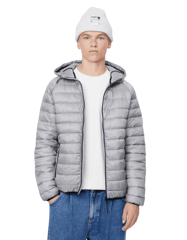 Quilted Gilet With Hood